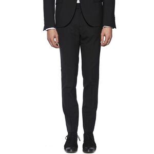 DANIELE ALESSANDRINI Tailored Dress Pants Men BLACK